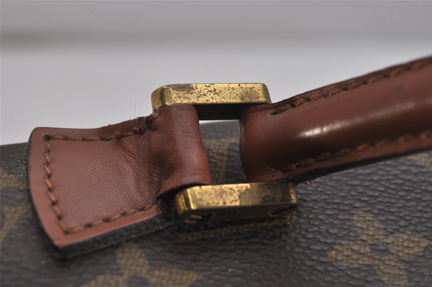 Authentic Louis Vuitton Monogram Concorde Hand Bag Purse M51190 LV 0594K