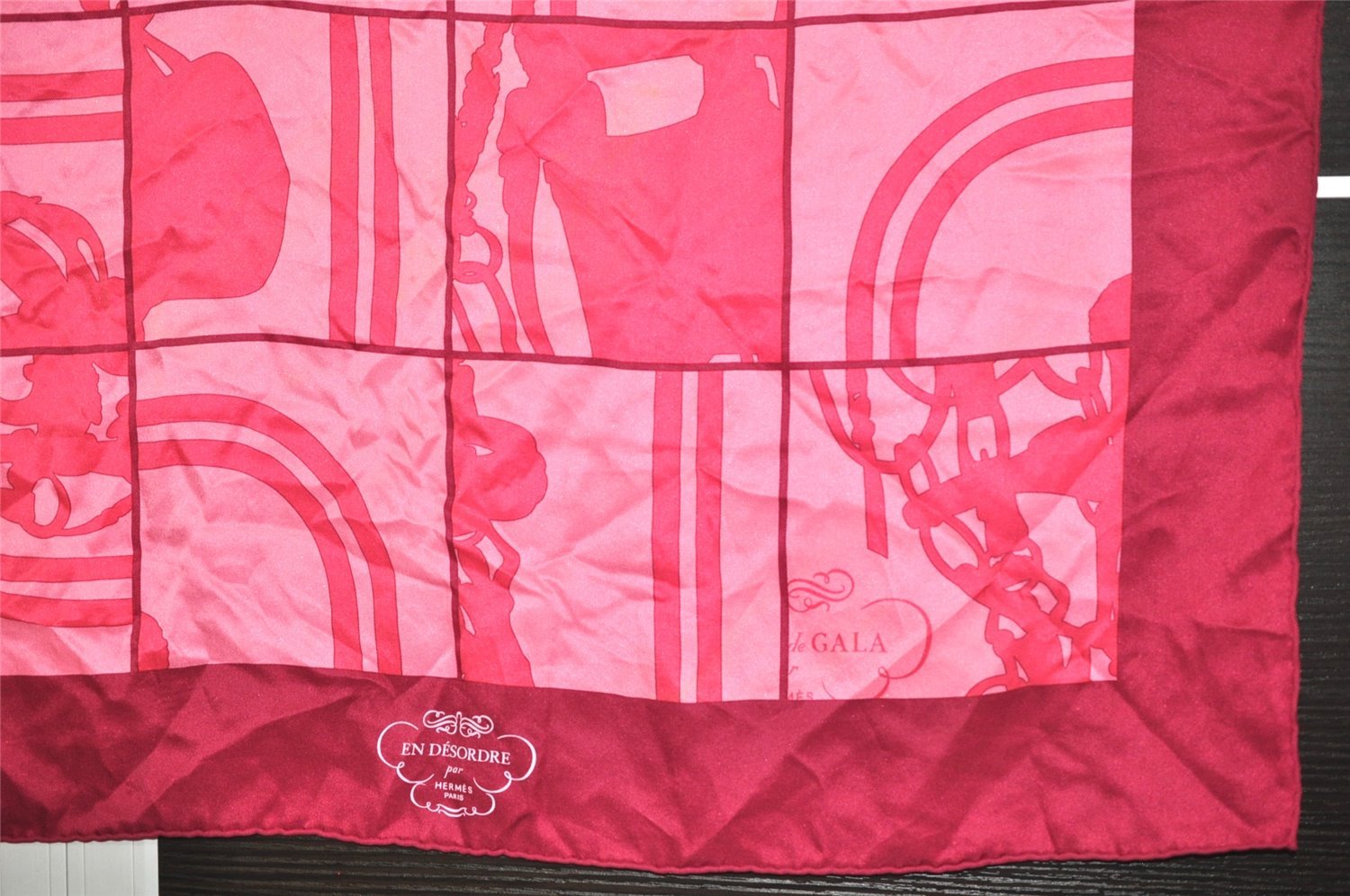 Authentic HERMES Carre 65 Scarf 