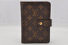 Authentic Louis Vuitton Monogram Porte Papier Zip Bifold Wallet M61207 LV 0598K