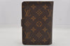 Authentic Louis Vuitton Monogram Porte Papier Zip Bifold Wallet M61207 LV 0598K