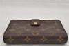 Authentic Louis Vuitton Monogram Porte Papier Zip Bifold Wallet M61207 LV 0598K