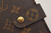 Authentic Louis Vuitton Monogram Porte Papier Zip Bifold Wallet M61207 LV 0598K