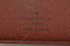 Authentic Louis Vuitton Monogram Porte Papier Zip Bifold Wallet M61207 LV 0598K