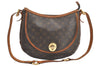 Authentic Louis Vuitton Monogram Tulum GM Shoulder Cross Bag M40075 LV 0600K