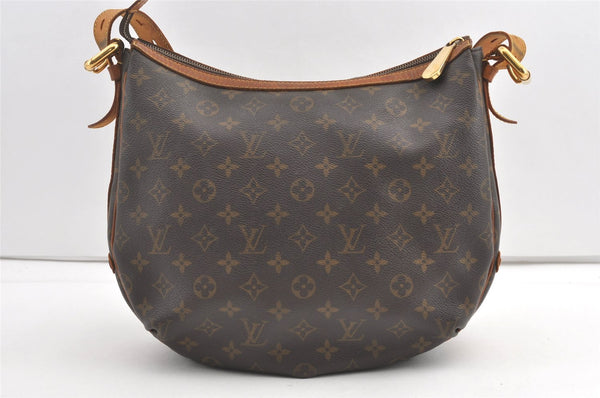 Authentic Louis Vuitton Monogram Tulum GM Shoulder Cross Bag M40075 LV 0600K