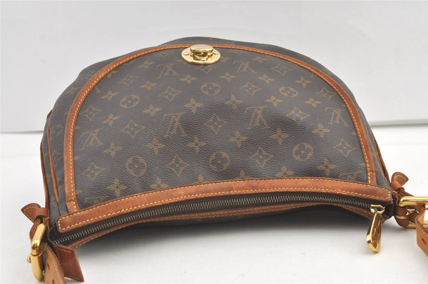 Authentic Louis Vuitton Monogram Tulum GM Shoulder Cross Bag M40075 LV 0600K