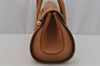 Authentic GUCCI Bamboo Shoulder Hand Bag Leather 114993 Brown 0601J