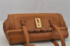 Authentic GUCCI Bamboo Shoulder Hand Bag Leather 114993 Brown 0601J
