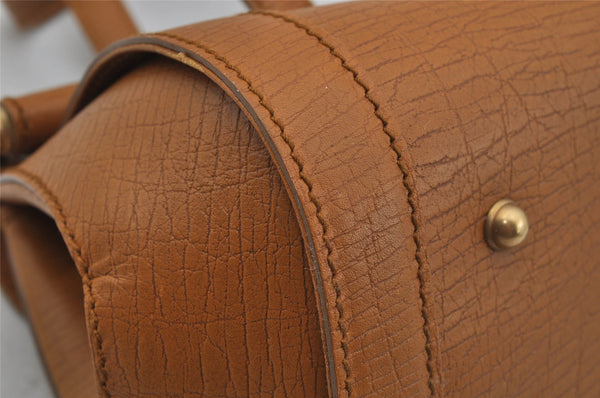 Authentic GUCCI Bamboo Shoulder Hand Bag Leather 114993 Brown 0601J