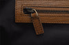 Authentic GUCCI Bamboo Shoulder Hand Bag Leather 114993 Brown 0601J