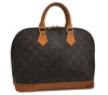 Authentic Louis Vuitton Monogram Alma Hand Bag Purse M51130 LV 0602K