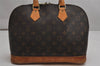 Authentic Louis Vuitton Monogram Alma Hand Bag Purse M51130 LV 0602K