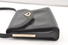 Authentic GUCCI Vintage Shoulder Hand Bag Purse Leather Black 0604K