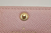 Auth Louis Vuitton Damier Rose Ballerine Multicles 6 Key Case Holder Pink 0606K