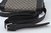 Authentic GUCCI Diamante Shoulder Cross Body Bag PVC Leather 295679 Brown 0607I