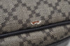 Authentic GUCCI Diamante Shoulder Cross Body Bag PVC Leather 295679 Brown 0607I