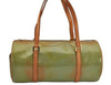 Authentic Louis Vuitton Vernis Bedford Hand Bag Light Green M91007 LV 0607K