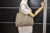 Authentic PRADA Vintage Nylon Tessuto Shoulder Hand Bag Purse Khaki 0608K