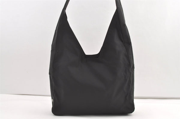 Authentic PRADA Vintage Nylon Tessuto Shoulder Bag Black 0609K