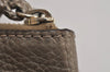 Authentic GUCCI Bamboo Tassel Clutch Hand Bag Purse Leather 376854 Gold 0610K