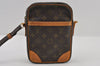 Authentic Louis Vuitton Monogram Danube Shoulder Cross Bag M45266 Junk 0611J