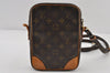 Authentic Louis Vuitton Monogram Danube Shoulder Cross Bag M45266 Junk 0611J