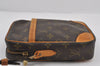 Authentic Louis Vuitton Monogram Danube Shoulder Cross Bag M45266 Junk 0611J