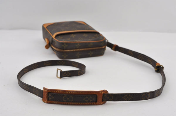 Authentic Louis Vuitton Monogram Danube Shoulder Cross Bag M45266 Junk 0611J