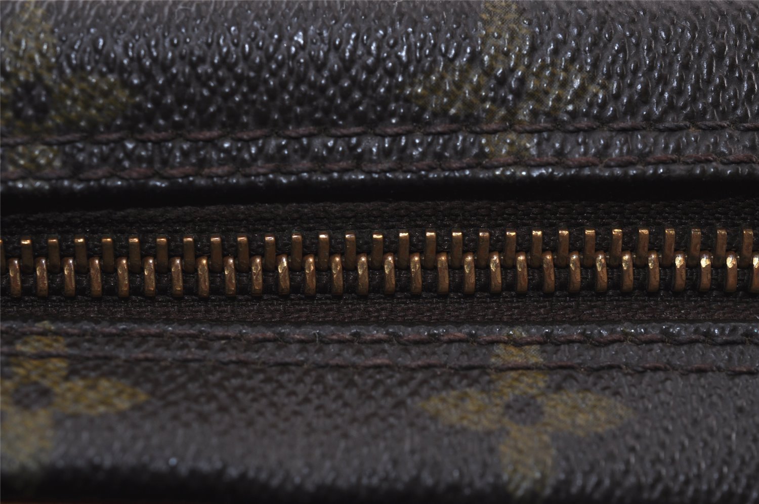 Authentic Louis Vuitton Monogram Danube Shoulder Cross Bag M45266 Junk 0611J