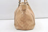Authentic GUCCI Guccissima Shoulder Tote Bag GG Leather 197953 Beige 0611K