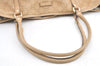 Authentic GUCCI Guccissima Shoulder Tote Bag GG Leather 197953 Beige 0611K