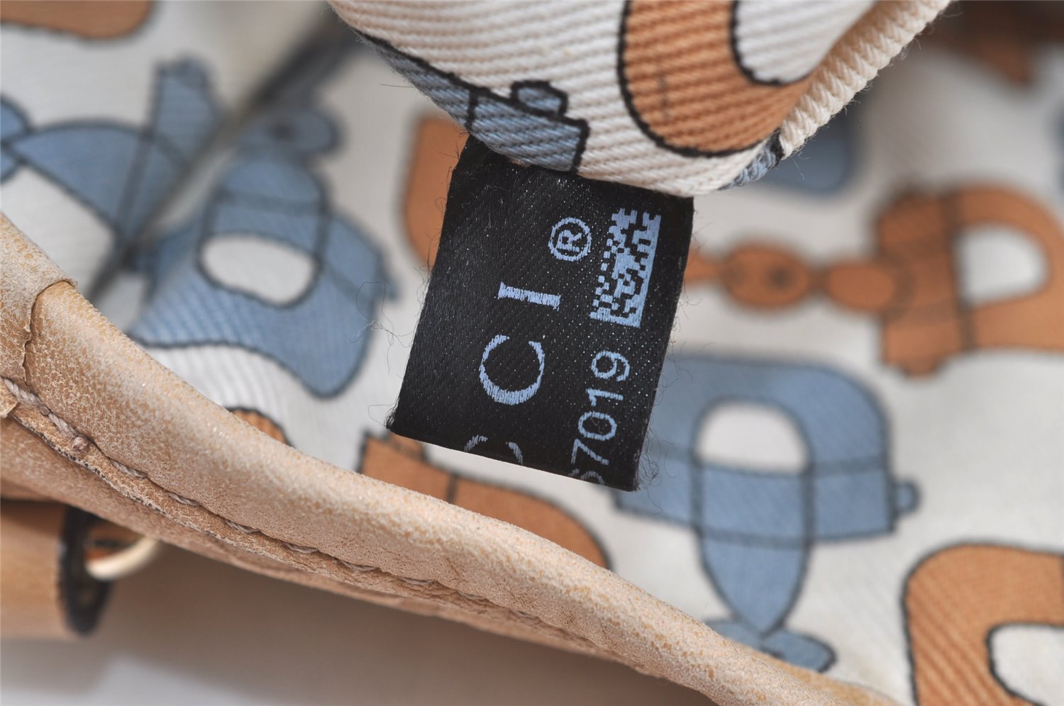 Authentic GUCCI Guccissima Shoulder Tote Bag GG Leather 197953 Beige 0611K