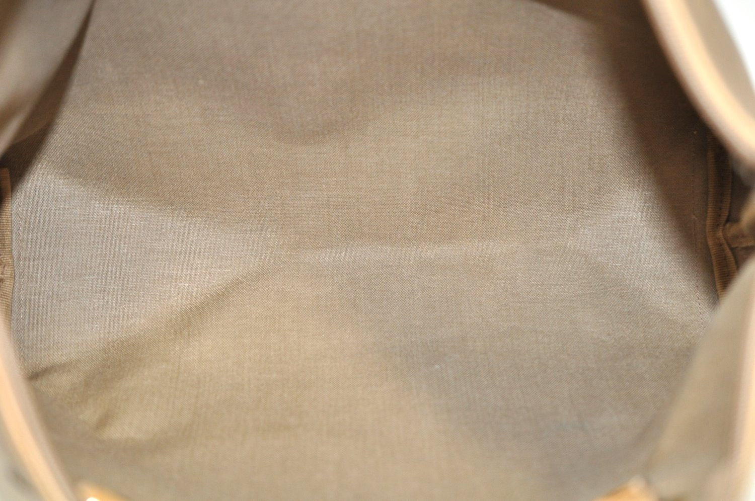 Authentic GUCCI Micro GG Vintage PVC Leather Tote Hand Bag Brown 0612I