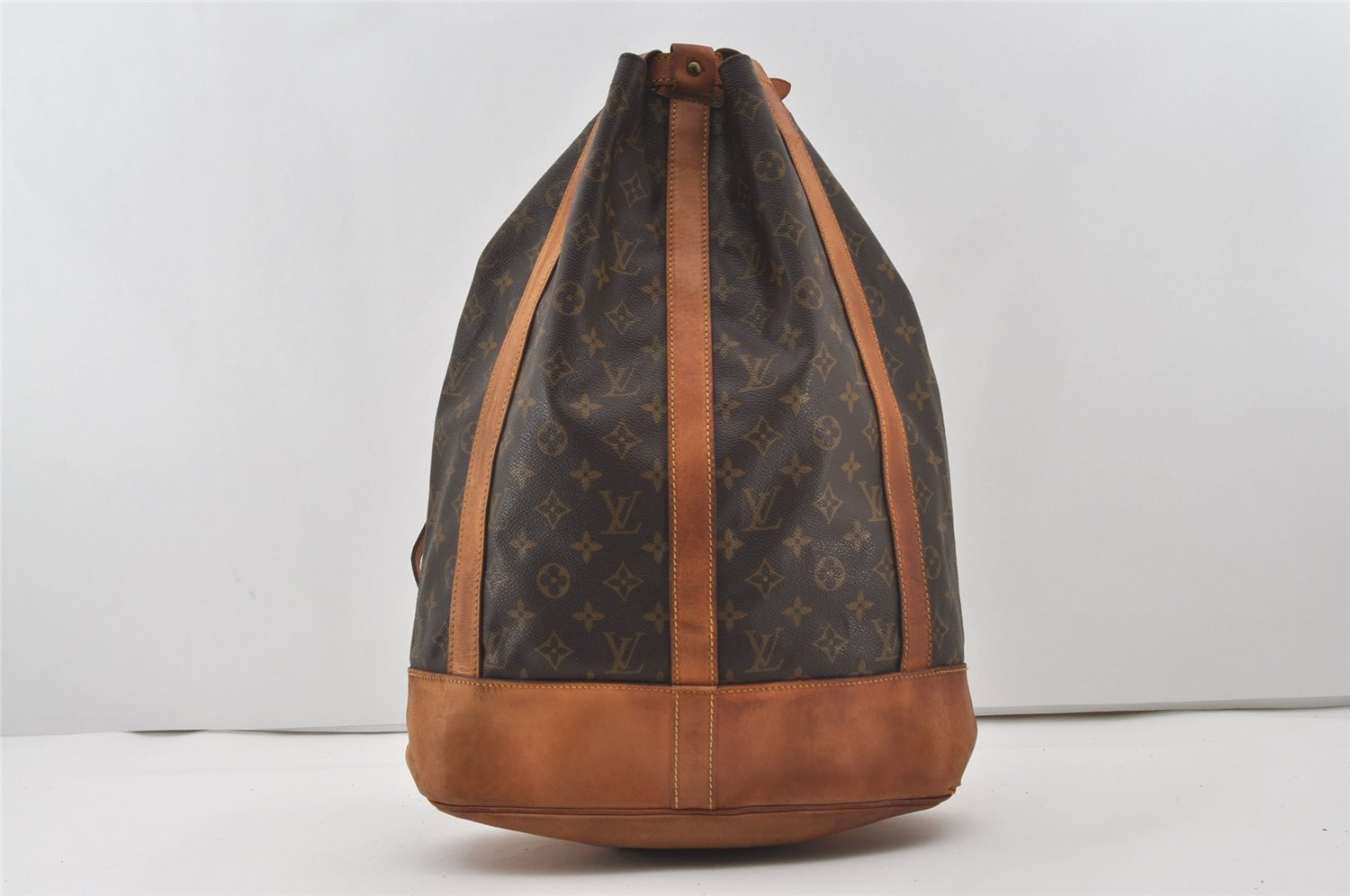 Authentic Louis Vuitton Monogram Randonnee GM Shoulder Bag M42244 LV 0612J