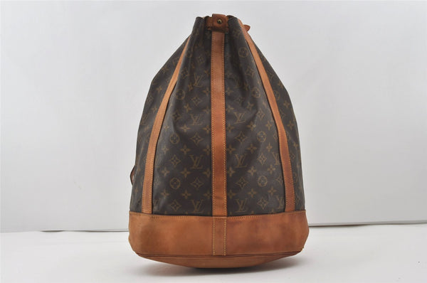 Authentic Louis Vuitton Monogram Randonnee GM Shoulder Bag M42244 LV 0612J