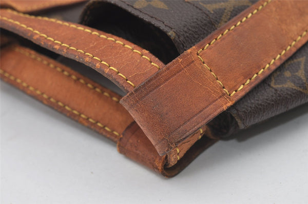 Authentic Louis Vuitton Monogram Randonnee GM Shoulder Bag M42244 LV 0612J