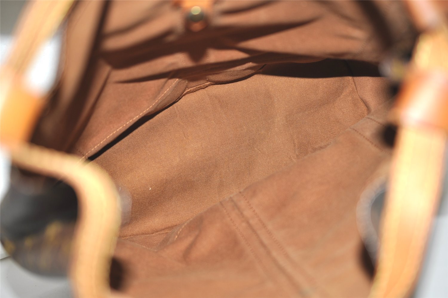 Authentic Louis Vuitton Monogram Randonnee GM Shoulder Bag M42244 LV 0612J