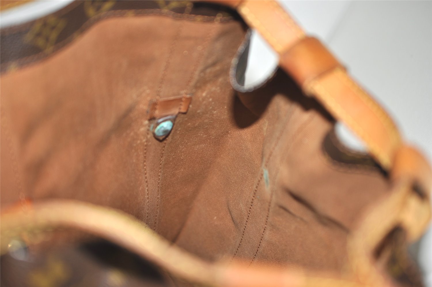 Authentic Louis Vuitton Monogram Randonnee GM Shoulder Bag M42244 LV 0612J