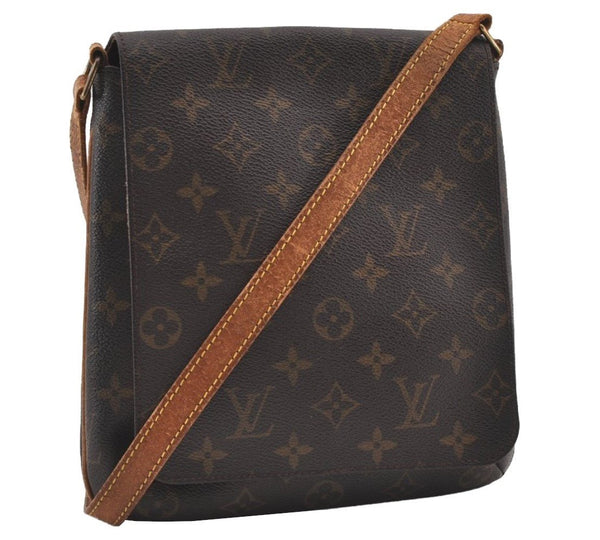 Auth Louis Vuitton Monogram Musette Salsa M51387 Long Shoulder Cross Bag 0613J