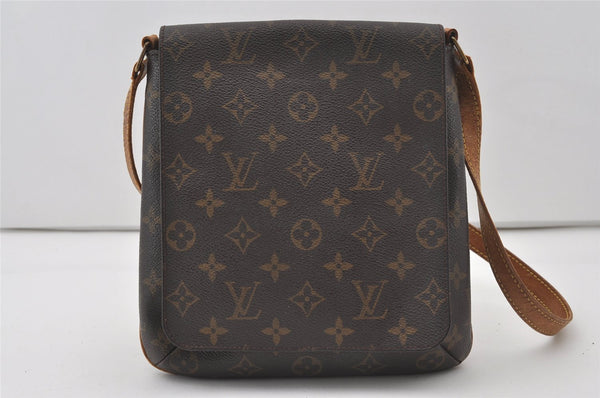 Auth Louis Vuitton Monogram Musette Salsa M51387 Long Shoulder Cross Bag 0613J