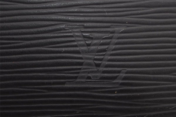 Authentic Louis Vuitton Epi Serviette Conseiller Briefcase Black M54422 LV 0614J