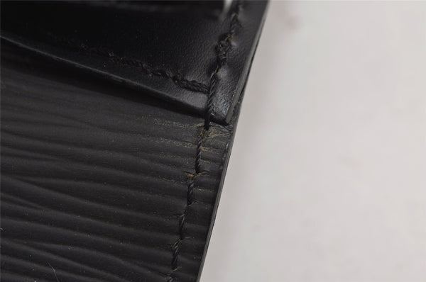 Authentic Louis Vuitton Epi Serviette Conseiller Briefcase Black M54422 LV 0614J