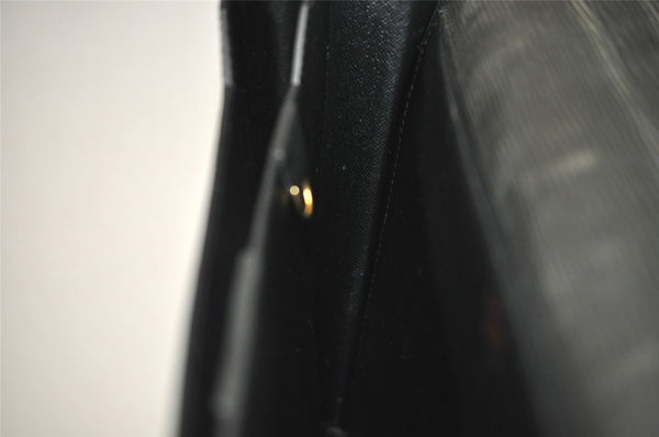 Authentic Louis Vuitton Epi Serviette Conseiller Briefcase Black M54422 LV 0614J