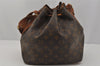 Authentic Louis Vuitton Monogram Petit Noe M42226 Shoulder Drawstring Bag 0615J