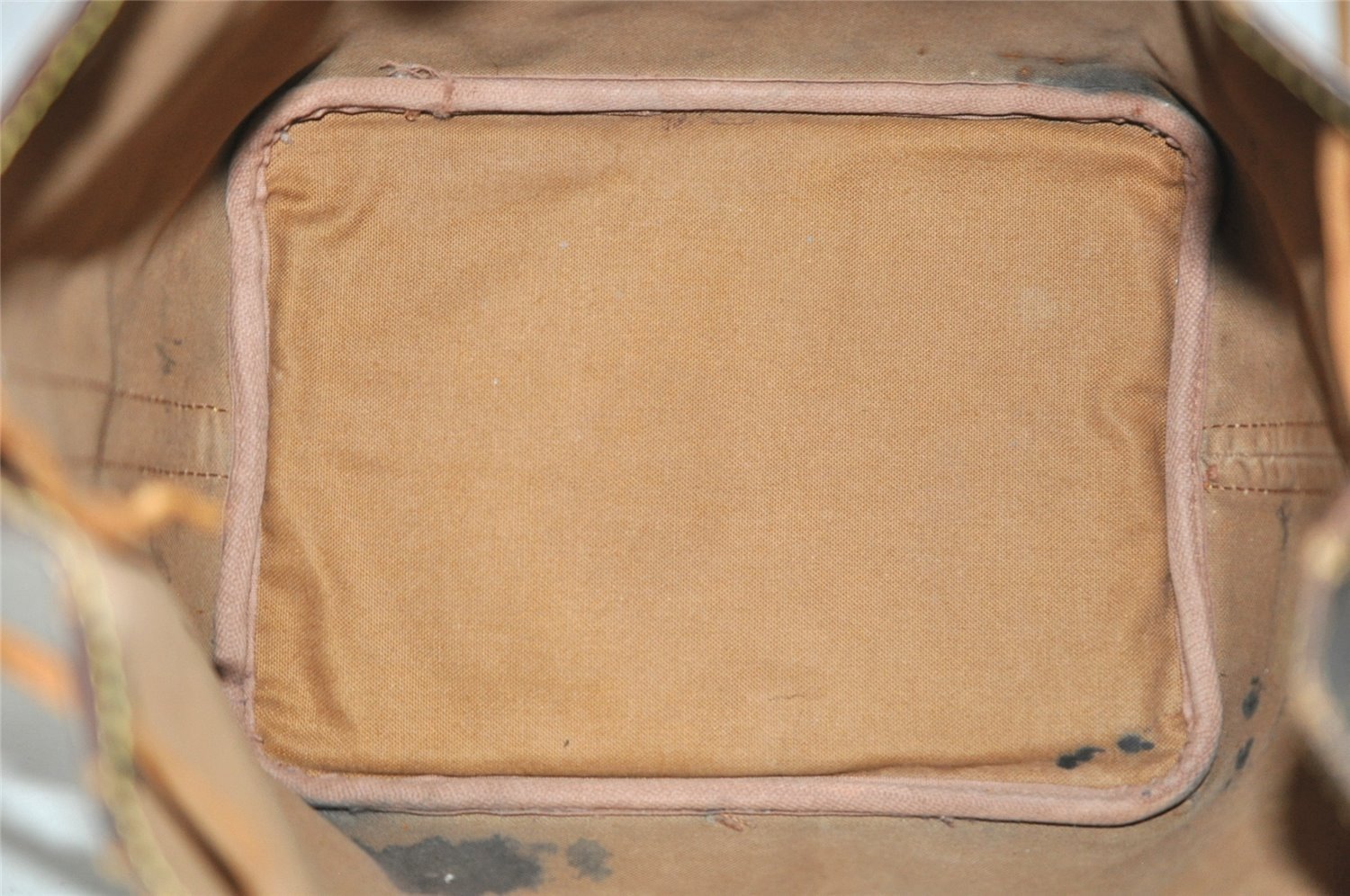 Authentic Louis Vuitton Monogram Petit Noe M42226 Shoulder Drawstring Bag 0615J