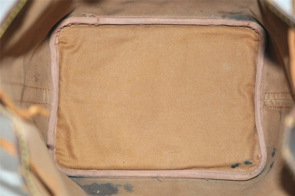 Authentic Louis Vuitton Monogram Petit Noe M42226 Shoulder Drawstring Bag 0615J