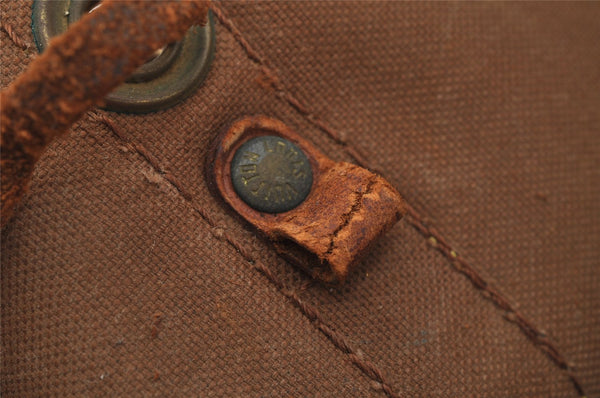 Authentic Louis Vuitton Monogram Petit Noe M42226 Shoulder Drawstring Bag 0615J