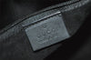 Authentic GUCCI Vintage Bamboo Shoulder Hand Bag Leather 0013739 Black 0623K