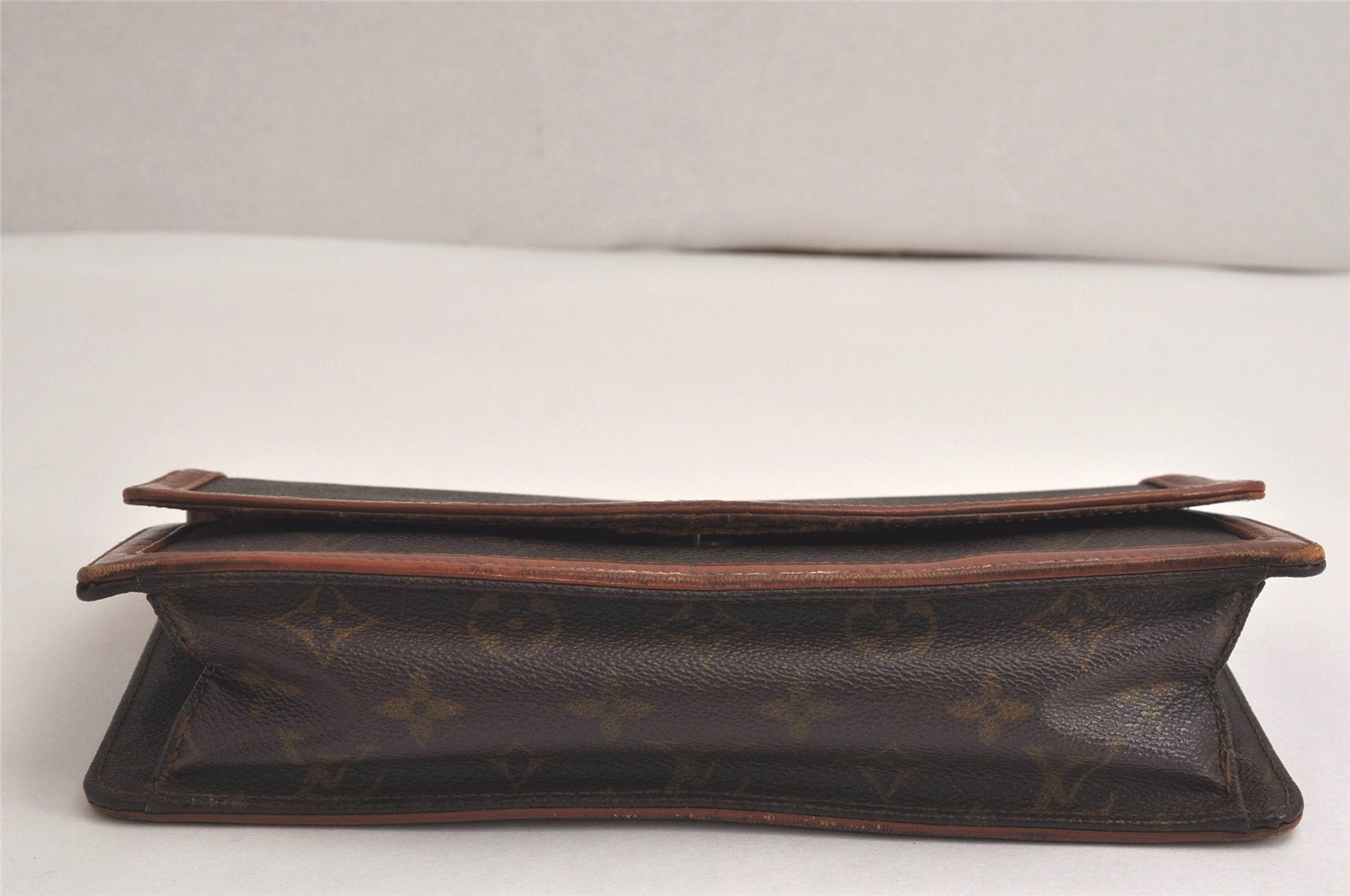 Auth Louis Vuitton Monogram Pochette Dame PM Clutch Bag Old Model LV Junk 0624K