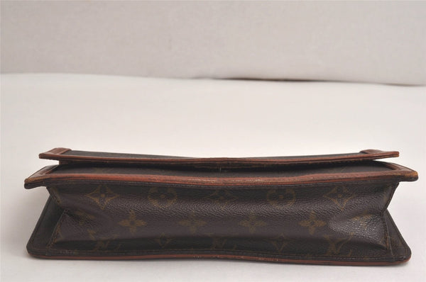 Auth Louis Vuitton Monogram Pochette Dame PM Clutch Bag Old Model LV Junk 0624K